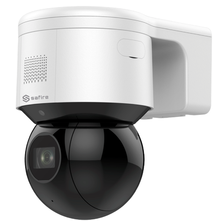 SAFIRE SF-IPPT470ZWA-4PS-AI IP PTZ ātrgaitas kupola kamera, 2,8~12 mm, Wi-Fi, PoE, IP66, 256 GB microSD, AI
