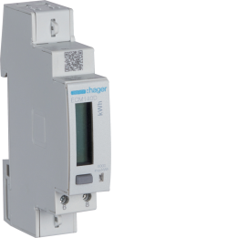 Hager ECM140D 1-Phase kWh Meter Direct 40A 1M MBUS MID