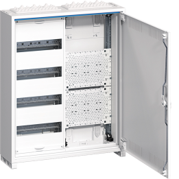 Hager FWB42K1 Universal Enclosure, 48 Modules + Media, QC