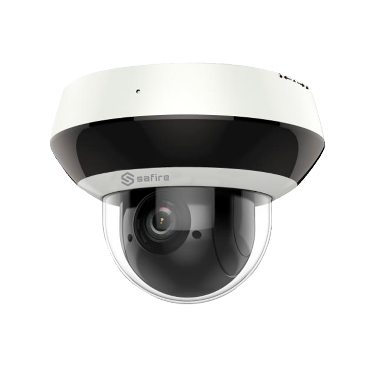 SAFIRE SF-IPPT5104WA-4P 5MP PTZ IP kamera ar Wi-Fi, PoE, IP66, 2.8-12mm objektīvu, 256GB microSD