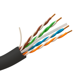 UNIVIEW UV-UTP6-305-BC-OUTDOOR Cat6 UTP āra tīkla kabelis 305m ruļļī