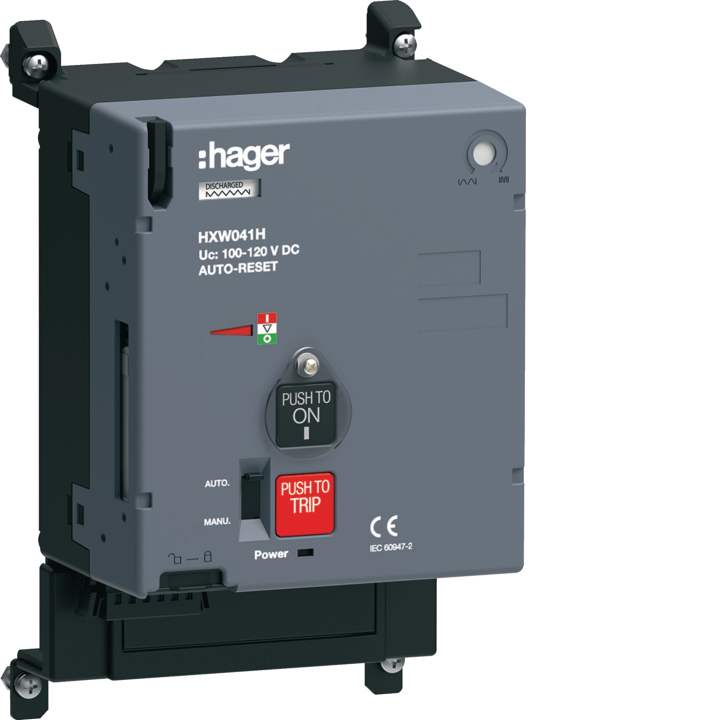 Hager HXW041H Motor Operator 100-120V DC with Auto-Reset