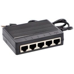 VidiLine VIDI-G500 5-Port Gigabit PoE Switch