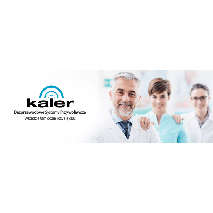 KALER Long Range Wireless Call System Set – 2 Button Transmitters + Pager Watch, 500m Range