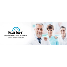 KALER Long Range Nurse Call System Set for 4 Beds with LED Display