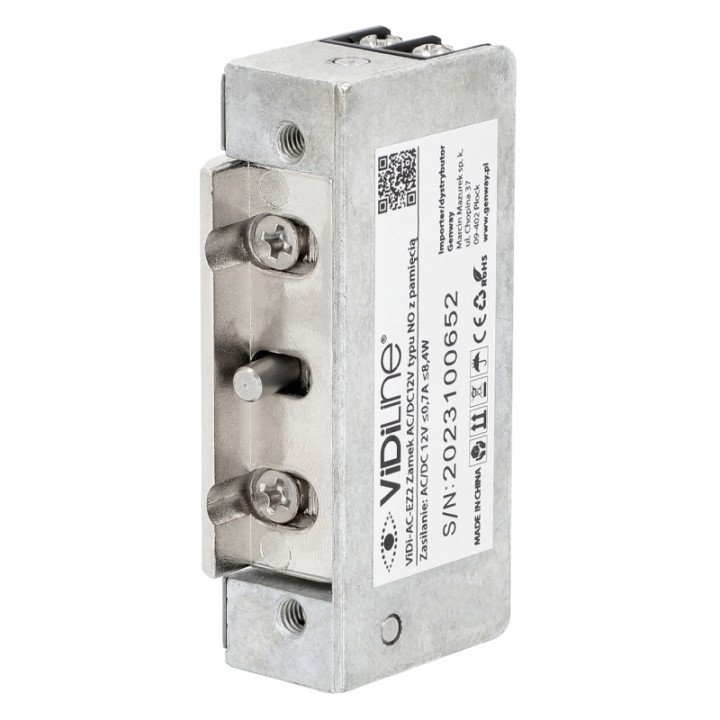 VidiLine VIDI-AC-EZ2 Classic NC Electric Strike Lock DC/AC 12V 0.7A