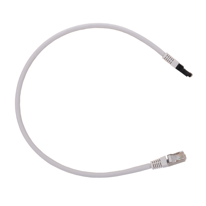 SAFIRE SFTP6A-H-05W Strāvas kabelis 5m 1.5mm² PVC Balts