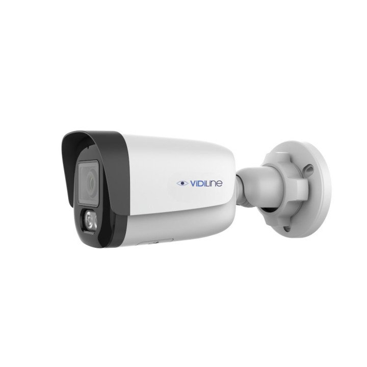 VidiLine VIDI-IPC-38T-E/M 8MP IP Bullet Camera 2.8mm Dual Light