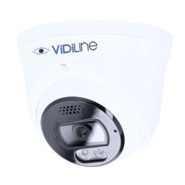 VidiLine VIDI-IPC-38D-E/M IP Dome Camera 8MP 2.8mm Dual Light