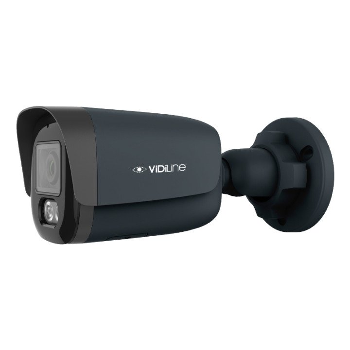 VidiLine VIDI-IPC-38T-E/M/C 8MP IP Bullet Camera 2.8mm Dual Light