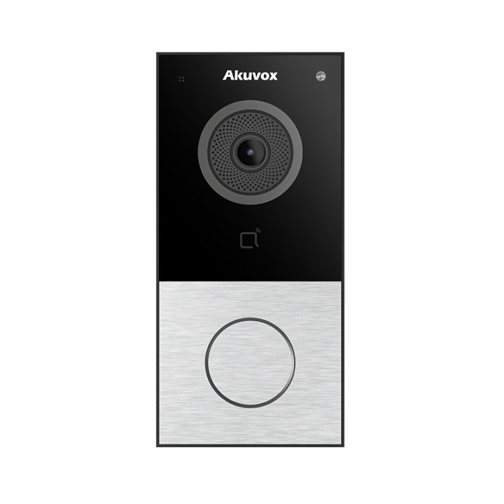 Akuvox E12S-2 Outdoor Intercom Panel, Surface-Mounted, 2-Wire