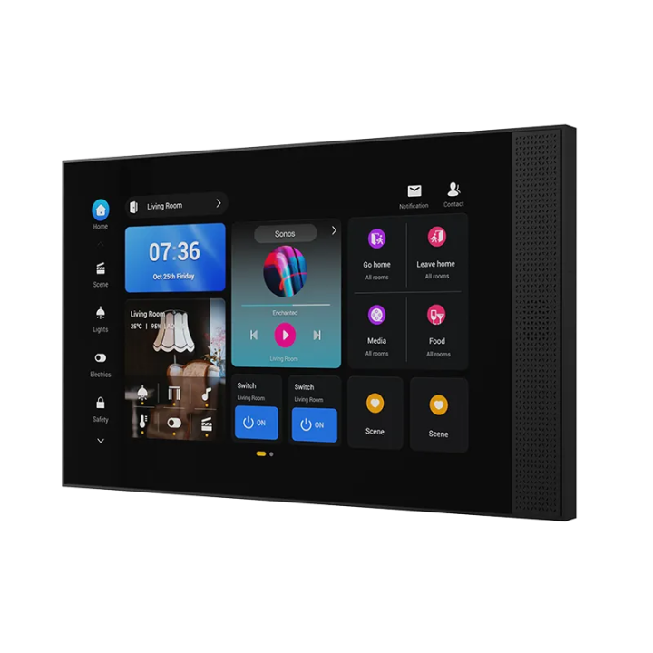 Панель умного дома Akubela PH59-KNX HyPanel Elite 10, KNX, черный