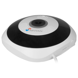 NIVIAN RETAIL NV-IPDM360A-3W 3MP PTZ IP kamera ar PoE, Wi-Fi, ONVIF, IR nakts redzamību, iebūvētu mikrofonu, microSD slotu