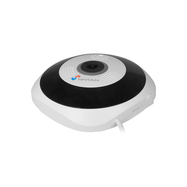 NIVIAN RETAIL NV-IPDM360A-3W 3MP PTZ IP kamera ar PoE, Wi-Fi, ONVIF, IR nakts redzamību, iebūvētu mikrofonu, microSD slotu