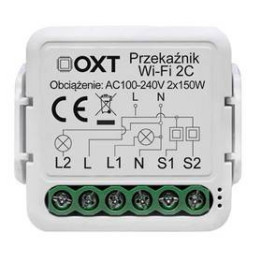 OXT mini releja 2 ķēde WiFi modulis TUYA