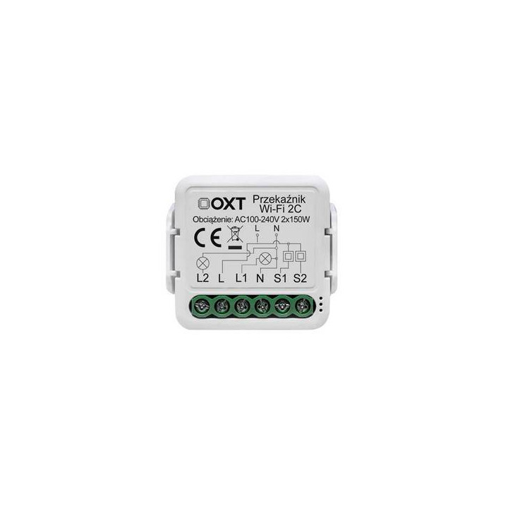 OXT mini releja 2 ķēde WiFi modulis TUYA