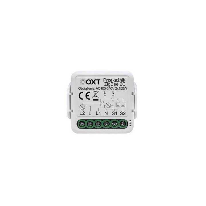 OXT Mini Module 2-Channel ZigBee Relay TUYA Smart