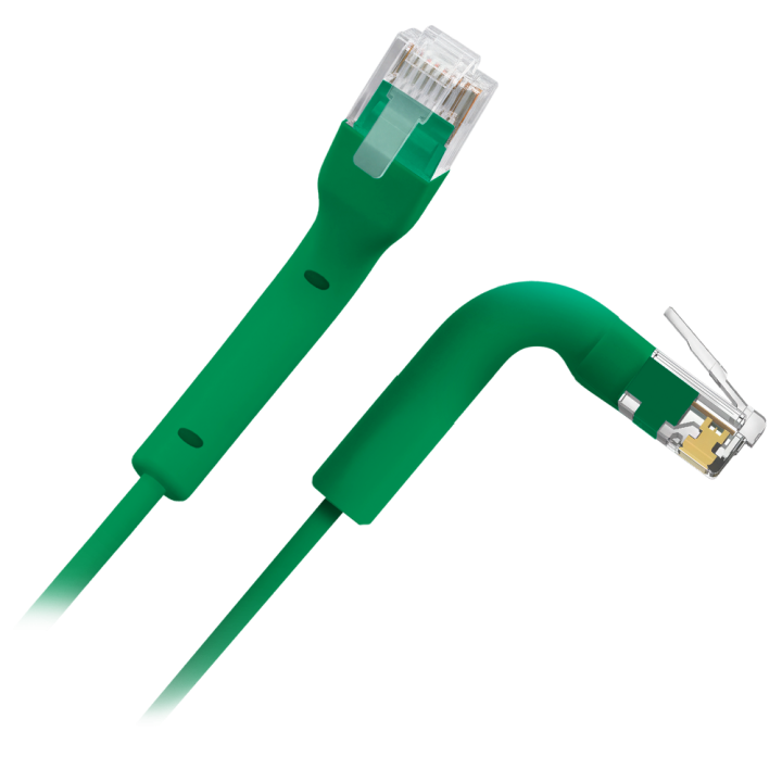 SAFIRE UTP6A-FLEX-1G Cat6a U/UTP flīskabelis 1m