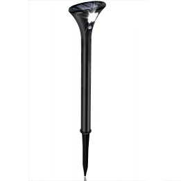 Immax 08502L Outdoor Solar LED Light with Light and Motion Sensor 1W CCT IP65 Black