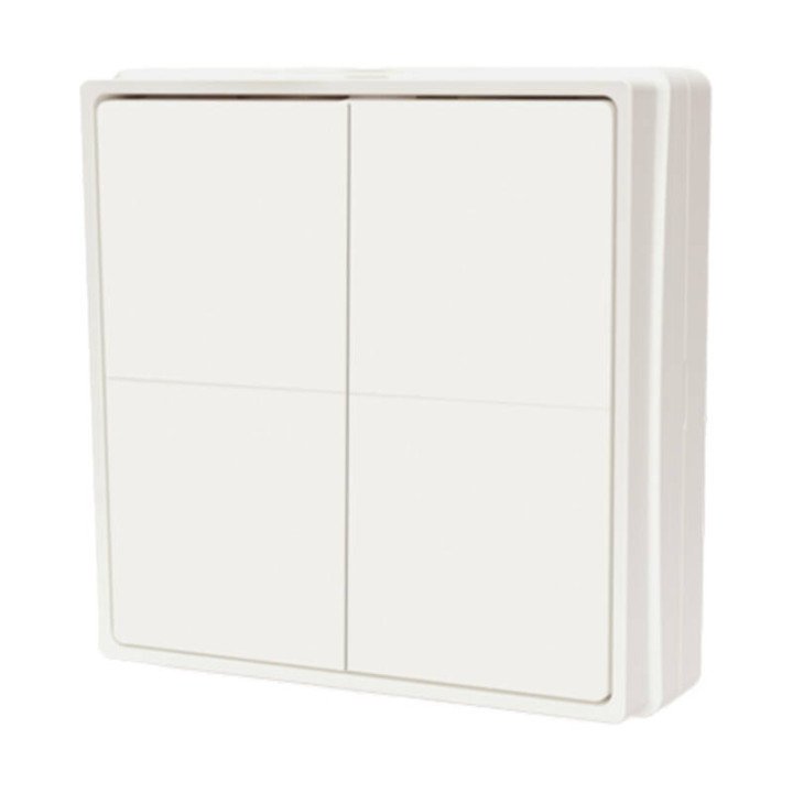 Shelly BLUWallswitch4 BLU RC Button 4 Bluetooth Switch