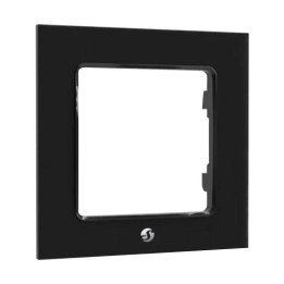 Shelly Frame1Black Switch Frame Single (Black)