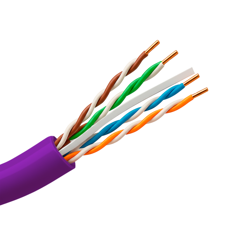 UNIVIEW UV-UTP6-305-BC-PVC-Eca-PU Cat6 U/UTP kabelis ruļļos 305m