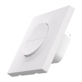 SONOFF Orb-ZBW2L, 2-местный Zigbee Smart Switch (без нейтрали) – двухканальный, только с проводом под напряжением, Zigbee, белый