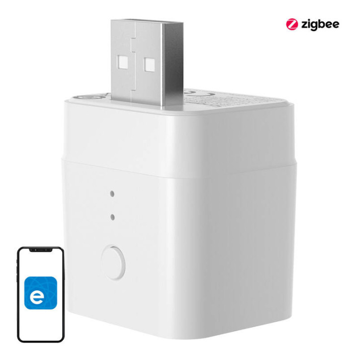 SONOFF Micro Zigbee USB (5 В DC) интеллектуальный адаптер / релейный переключатель (ZBMicro) - Sonoff, SmartWise, Shelly оптовая