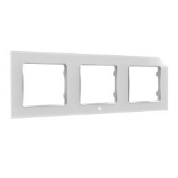 Shelly Frame3White Triple Switch Frame (White)