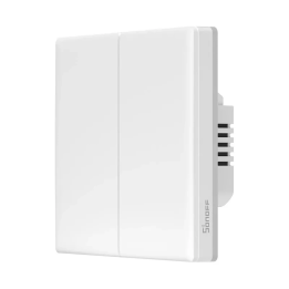 Sonoff TX Ultimate T5 EU 2C 2-канальный интеллектуальный WiFi + eWeLink-Remote (Bluetooth) настенный сенсорный выключатель света