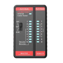 Тестер кабеля сети Habotest HT812A для RJ45/RJ11