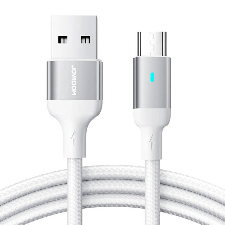 Joyroom S-UM018A10 Micro USB Cable 2m 2.4A White