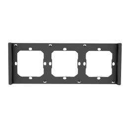 SONOFF M5-3C-80-F 3-клавишная рамка черный