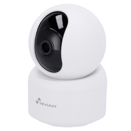 NIVIAN RETAIL NVS-IPC-IS4 4MP PTZ ātrgaitas kupola kamera ar Wi-Fi, PoE, ONVIF, IR nakts redzamību, microSD