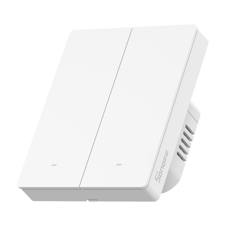 SONOFF SwitchMan M5 Zigbee интеллектуальный настенный выключатель, 2-местный, модульная версия, белый (ZBM5-2C-80W) - Sonoff, Sm