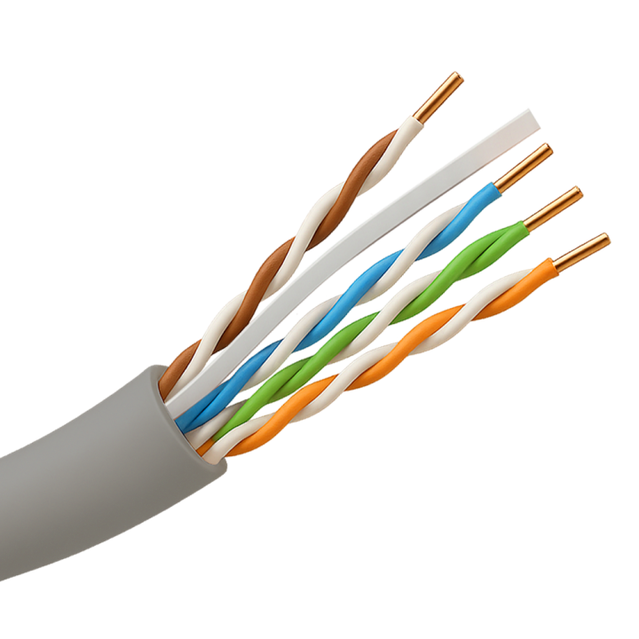 SAFIRE UTP6-305-LSZH-Dca Cat6 U/UTP kabelis ruļļos 305m