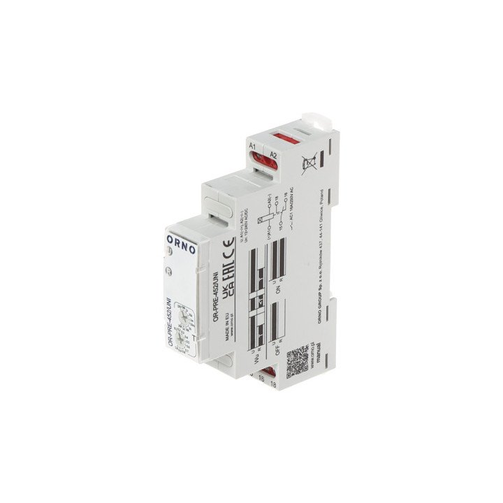 ORNO OR-PRE-452/UNI реле времени 230V AC