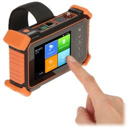DELTA TESTER CS-HB-45H CCTV testeris Wi-Fi PoE