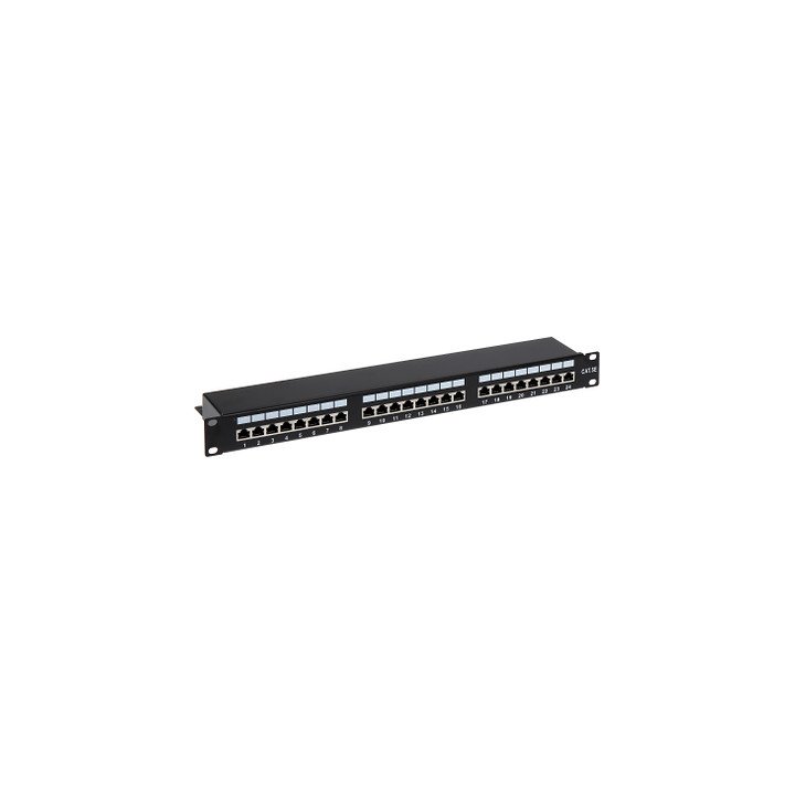 PP-24/RJ-C/FTP 24 portu Cat6 F/FTP panelis