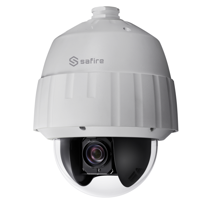 SAFIRE SF-SD8725W-F4N1 2MP PTZ ātrgaitas kupola kamera, 25x optiskais tālummaiņa, IP66, PoE, True WDR 120dB