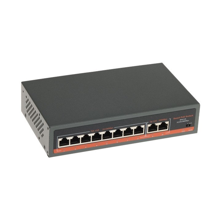 APTI APTI-POE0802G-120W-ECO 8-портовый PoE коммутатор 120W