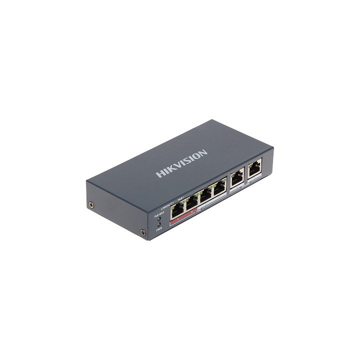 Hikvision DS-3E0106P-E/M 4-Port PoE Switch