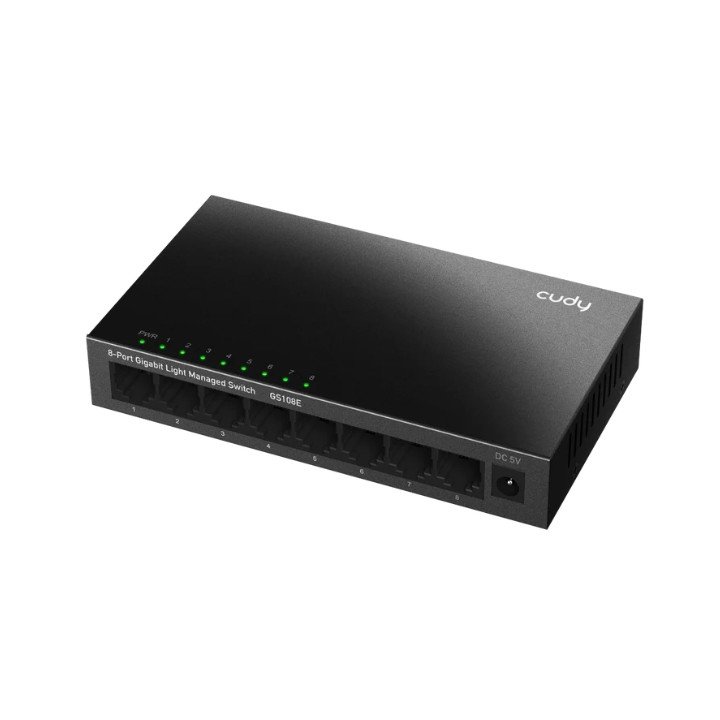 CUDY GS108E 8-портовый Gigabit коммутатор