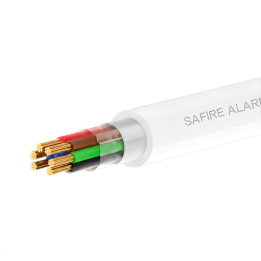 SAFIRE CA6-100-PVC-ECA-WHITE 6mm² 100m PVC barošanas kabelis balts