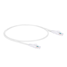 SAFIRE UTP6-05W Cat6 U/UTP RJ45 pārsūtīšanas kabelis 5m Balts