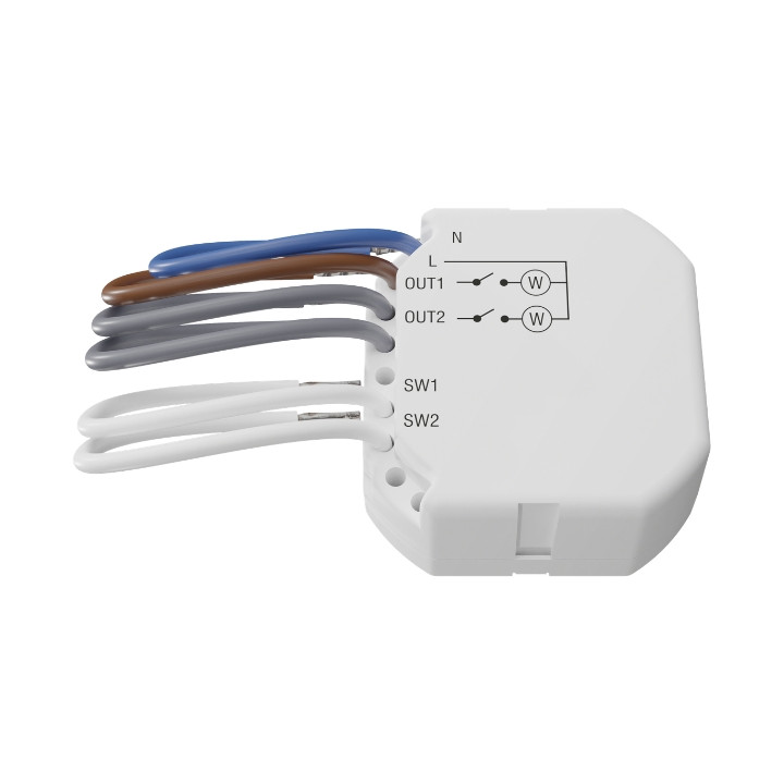 SATEL ASW-220 2 kanālu relejs 230V