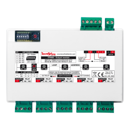 TECNOFIRE TF-TFM05-LP Fotoelektrisks Dūmu Detektors ar Bateriju, 85dB Trauksme