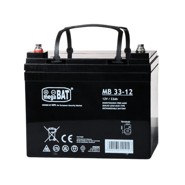megaBAT 12V/33AH-MB 12В 33Ач батарея
