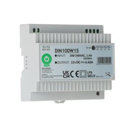 POS DIN100W15 блок питания DIN-рейка 15A