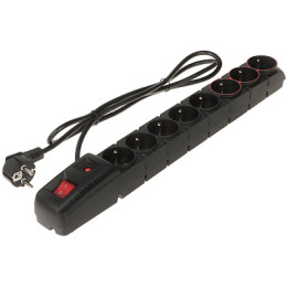 ACAR-S8-DUAL 8-vietīgs pagarinātājs USB 230V